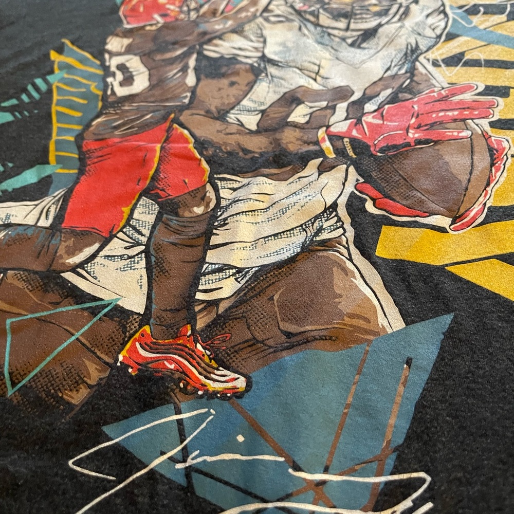 One Of A Kind (Jarvis Landry) Football Shirt! Jarvis Landry Vibrant Artwork View 5